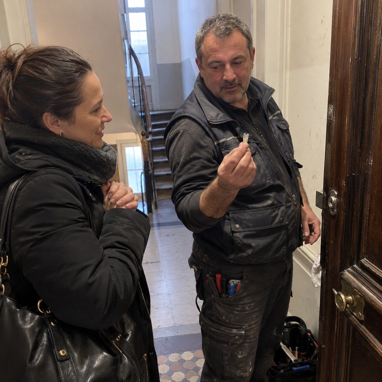 Djamel Belhadji en intervention à Chaville